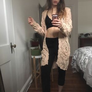 Oversized Long Knitted Sweater